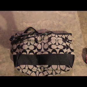 Coach diaper bag